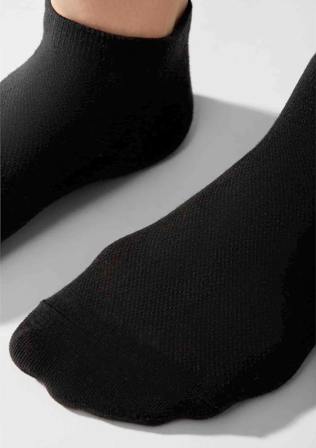 Skarpetki niskie Cotton Mesh Legs 008 czarne, 9 sztuk