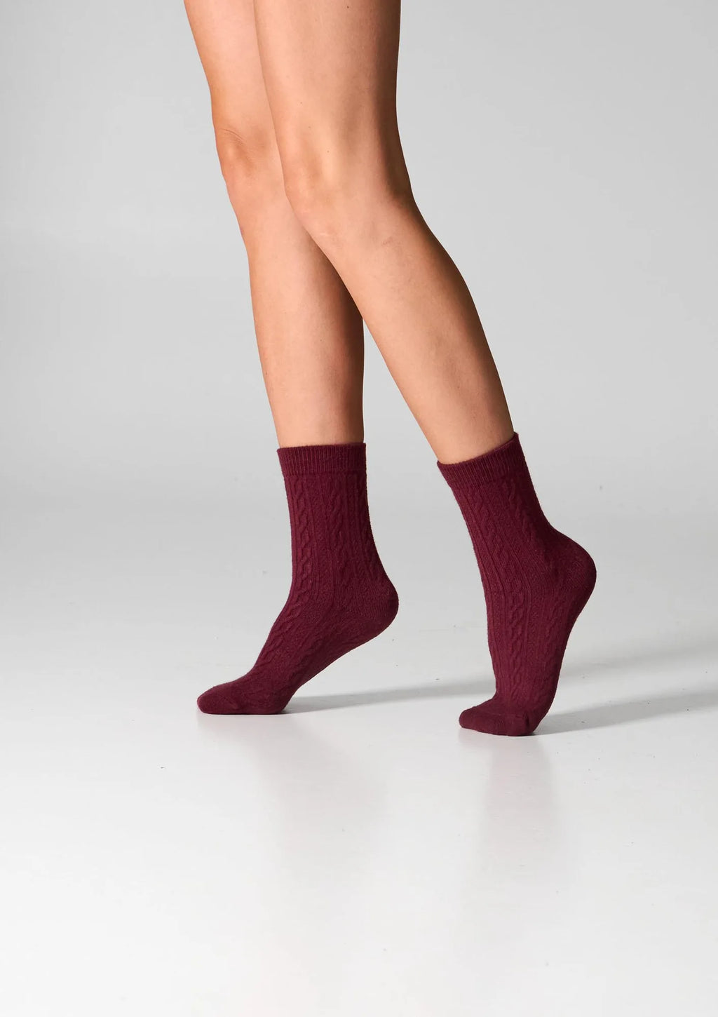 Legs WC28 Velvet skarpetki z warkoczem, bawełna 2 pary