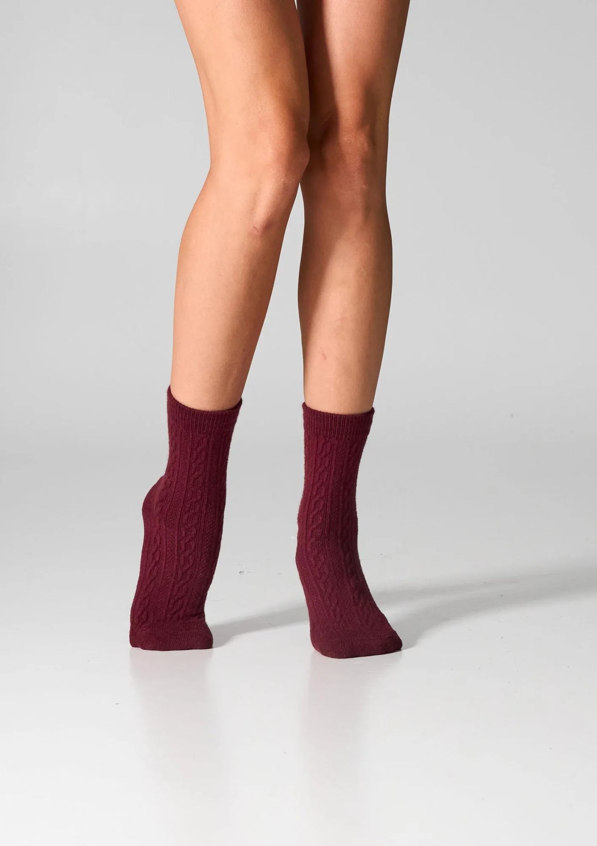 Legs WC28 Velvet skarpetki z warkoczem, bawełna 2 pary