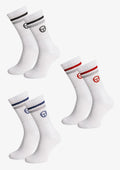 Sergio Tacchini 1003 skarpetki damskie 3 pary, prążkowany ściągacz
