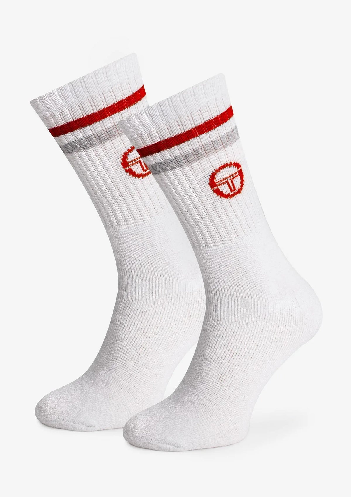Sergio Tacchini 1003 skarpetki damskie 3 pary, prążkowany ściągacz