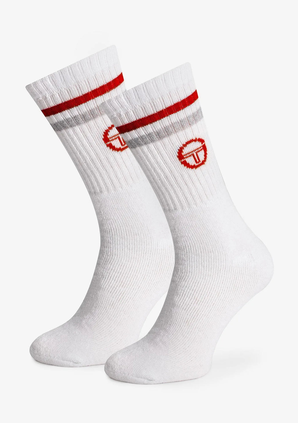 Sergio Tacchini 1003 skarpetki damskie 3 pary, prążkowany ściągacz