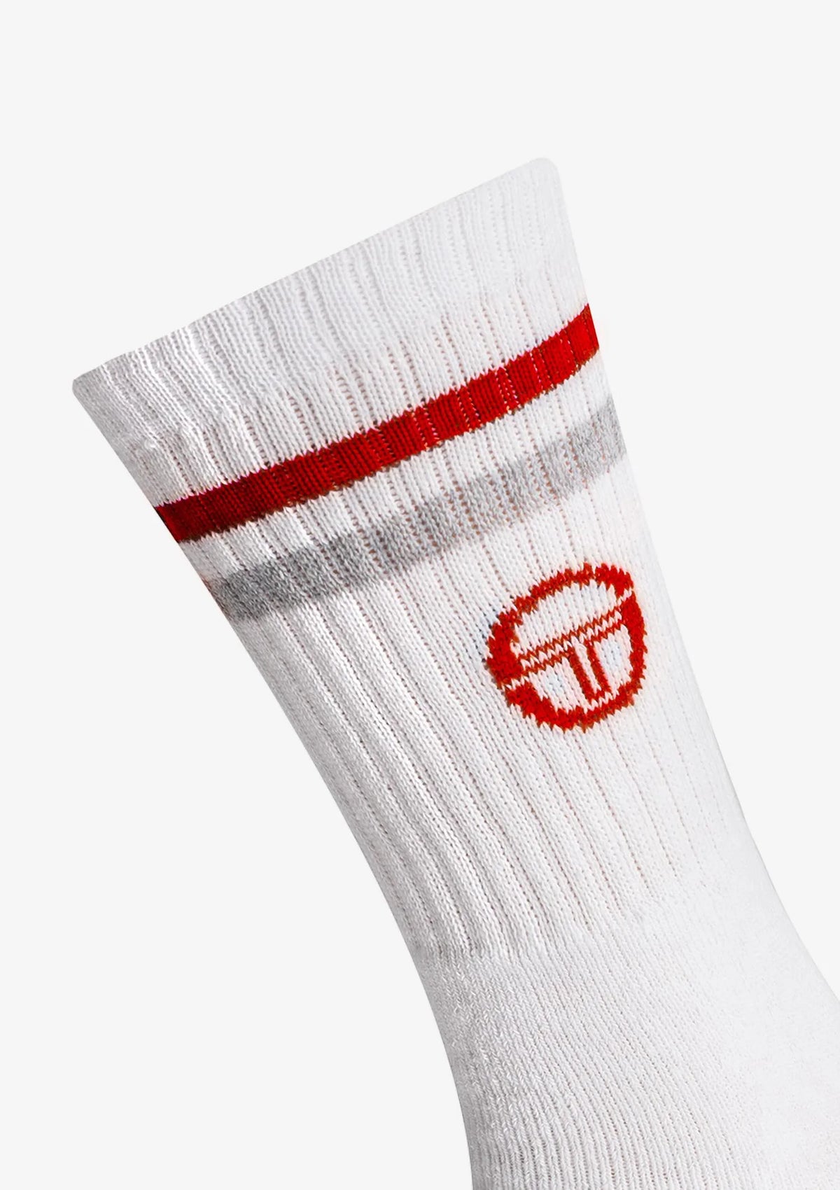 Sergio Tacchini 1003 skarpetki damskie 3 pary, prążkowany ściągacz