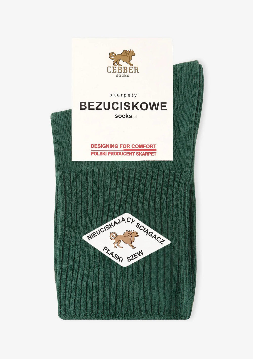 Skarpetki damskie Art.1098 Cerber – bawełniane bezuciskowe krótkie