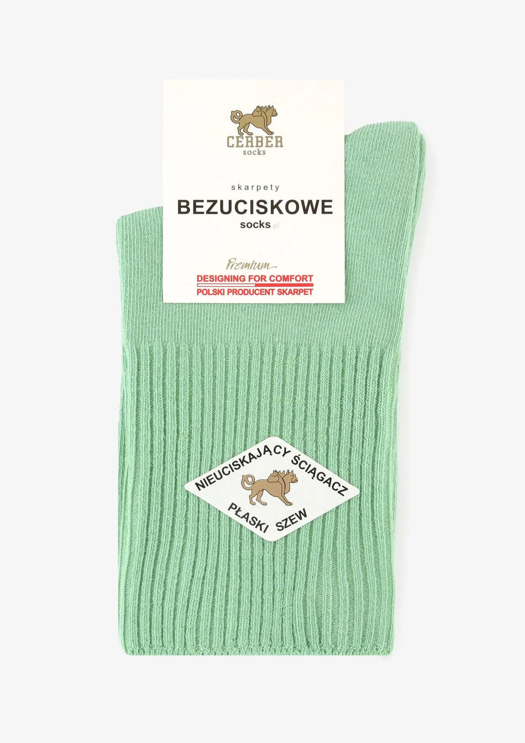 Skarpetki damskie Art.1098 Cerber – bawełniane bezuciskowe krótkie