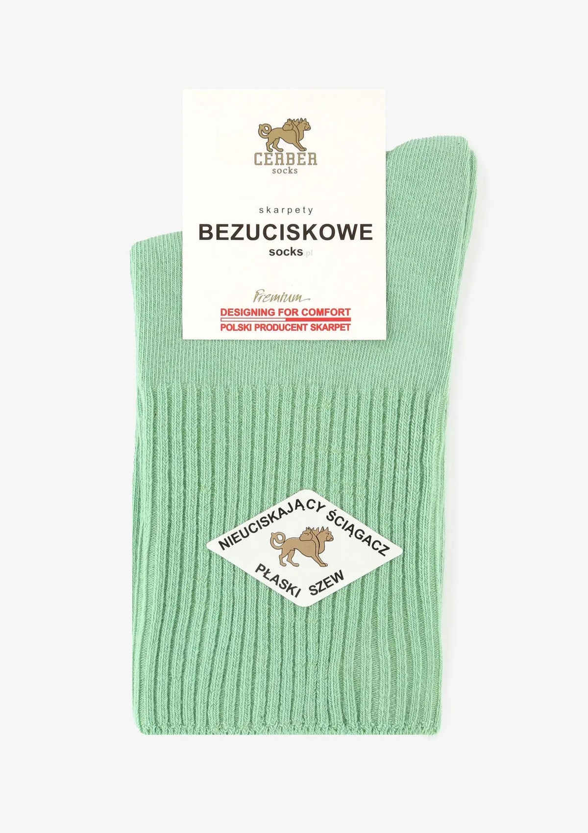 Skarpetki damskie Art.1098 Cerber – bawełniane bezuciskowe krótkie