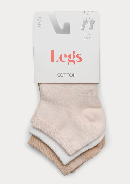 Cotton Mesh 008 Legs skarpetki damskie wielokolorowe, 6 par kolorowe