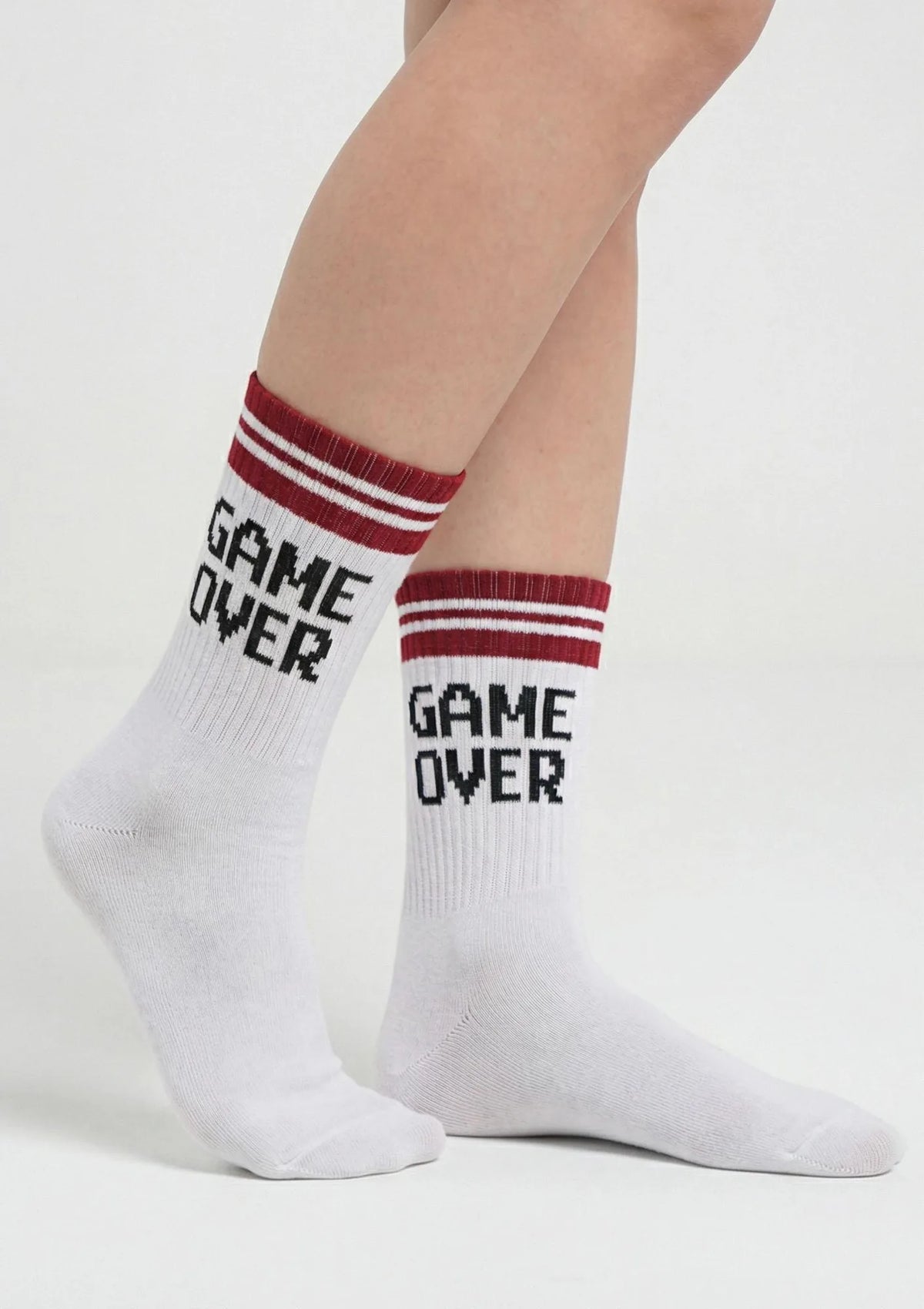 Marilyn Game Over bawełniane skarpetki sportowe damskie