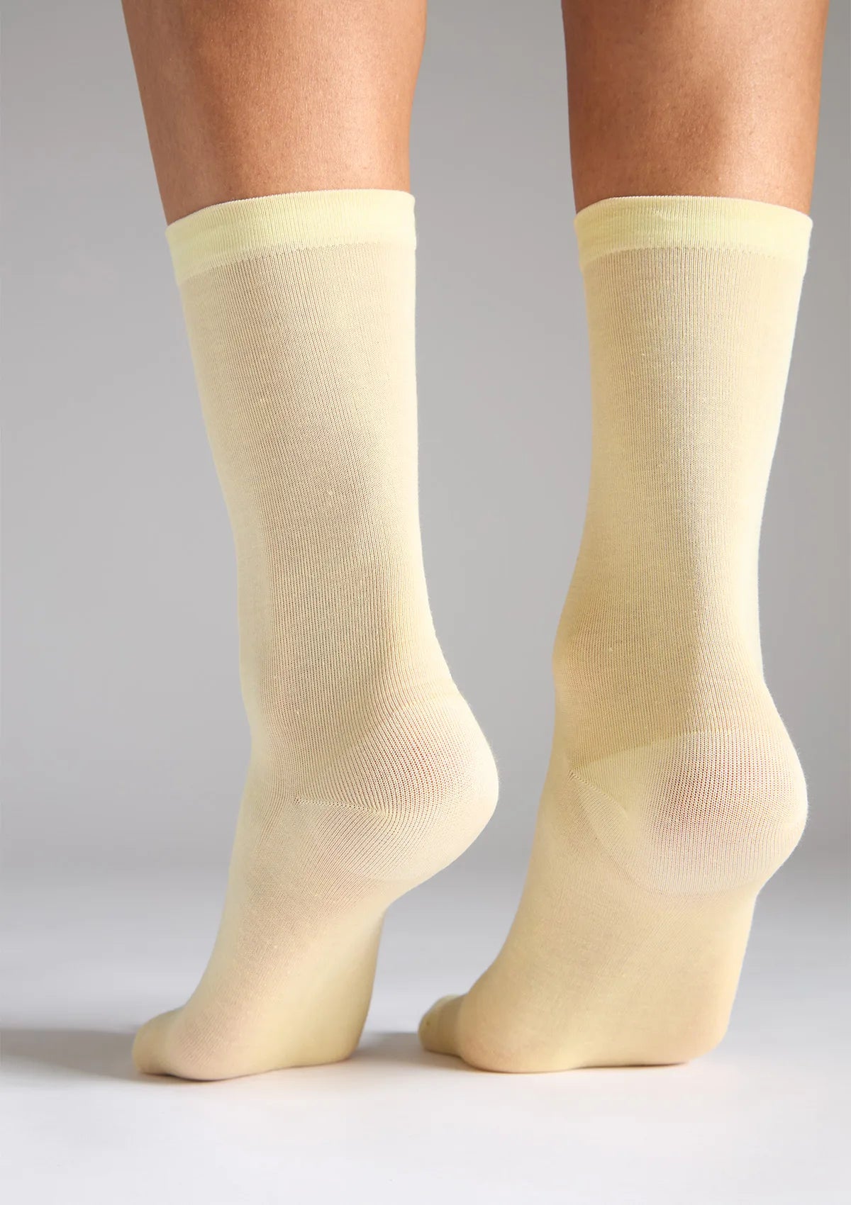Legs G24 skarpetki z jedwabiem, latte i żółte, 2 pary żółty