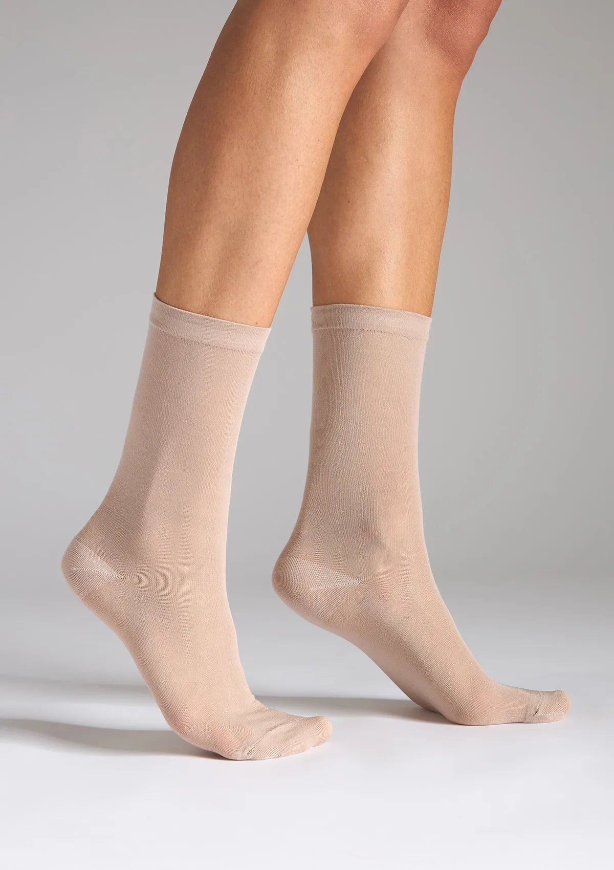 Skarpetki damskie z jedwabiem Legs G24 żółty, żółte i ecru, 4 pary