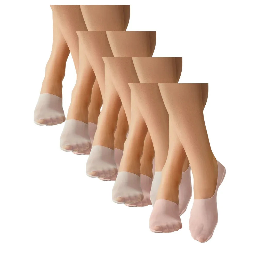 Legs 731 stopki damskie biały, 4 pary, rozmiar 35-39