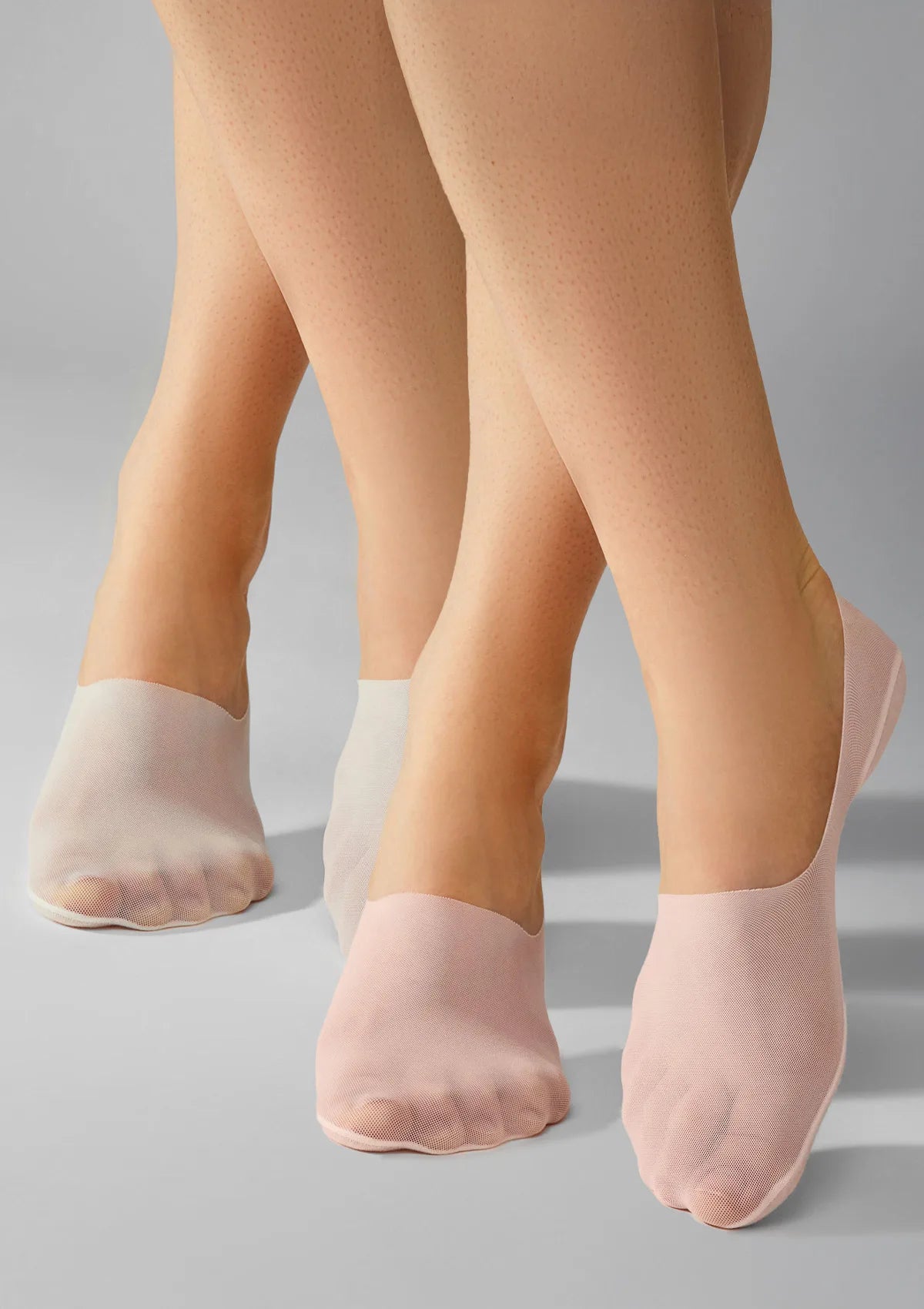 Legs 731 stopki damskie biały, 4 pary, rozmiar 35-39