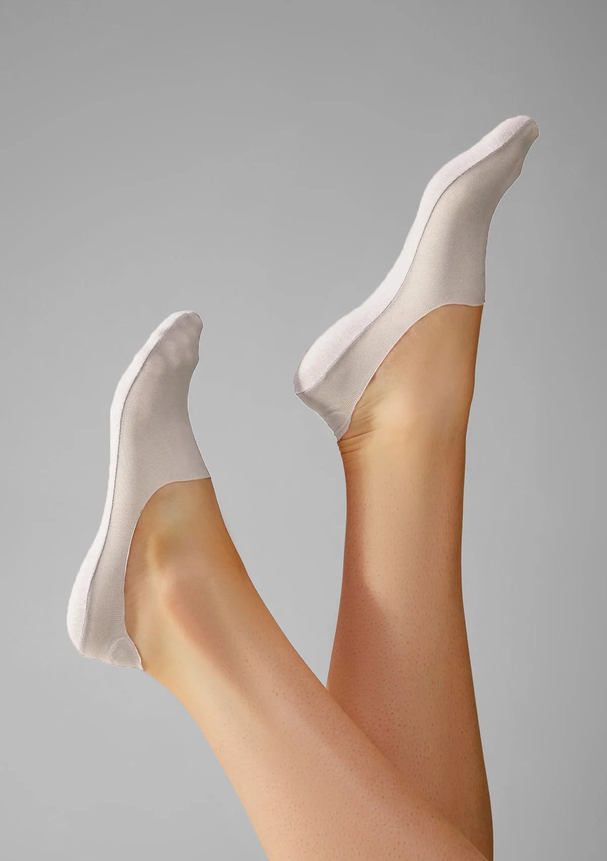 Legs 731 stopki damskie biały, 4 pary, rozmiar 35-39