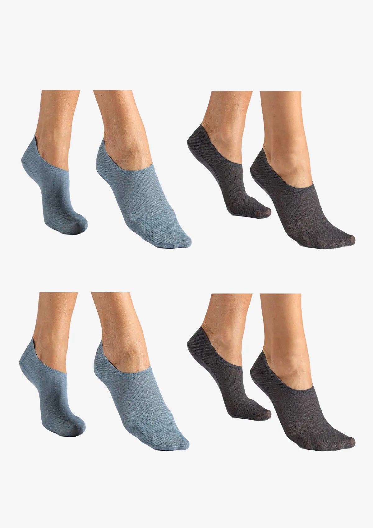 Stopki bezszwowe Legs 747 z mikrofibry, 4 pary 38-42