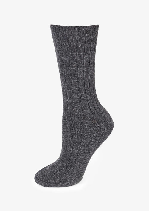 Cerber Art. 0251: skarpetki szary merino z wełny merynosa