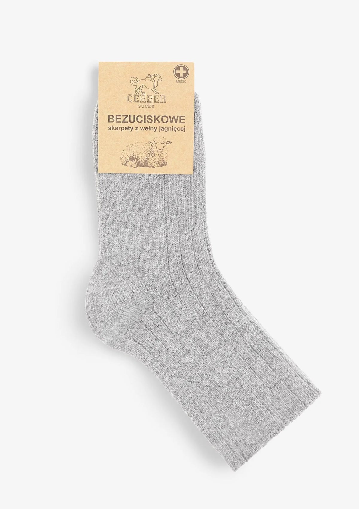 Art. 0251 skarpetki wełniane bez ucisku 45-47, dwupak