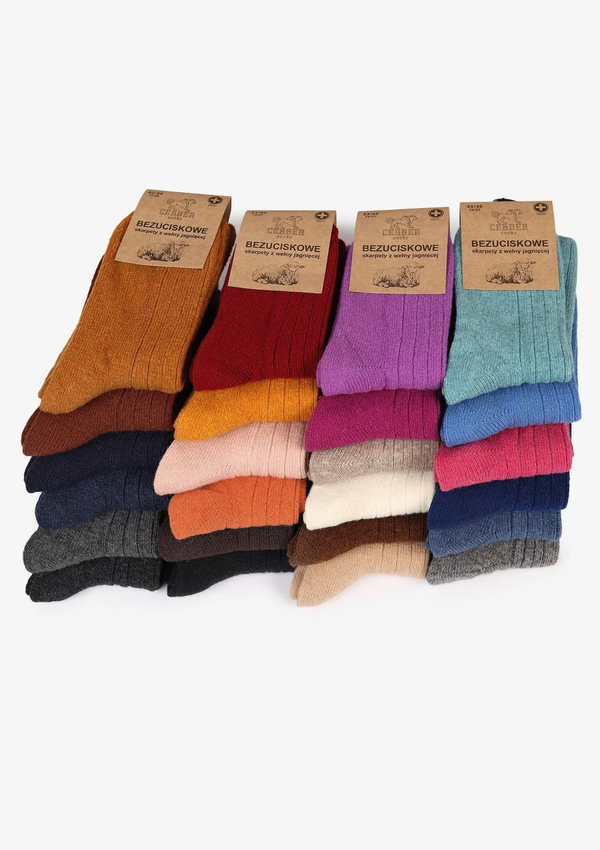 Cerber Art. 0251 – skarpetki merino z wełny merynosa jagnięce