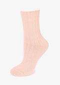 Skarpety merino 36-38, wełna jagnięca, 3 pary pudrowy