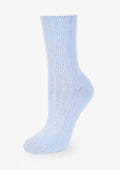 Skarpety merino 39-41 z wełny jagnięcej, zestaw 3 par niebieski