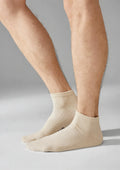 Legs Cotton Low 043 skarpetki męskie beżowe, beż/ecru 6 par