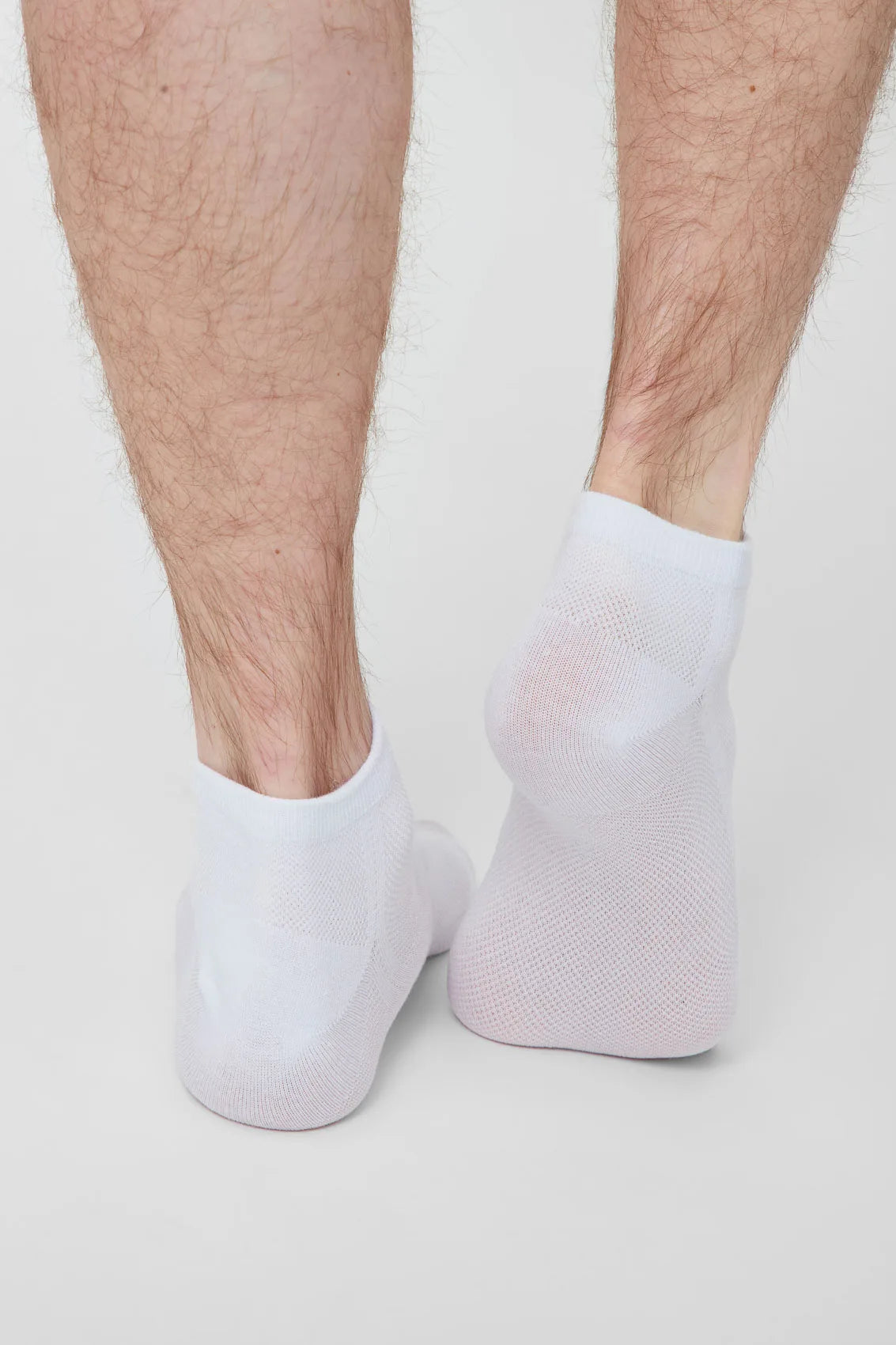 Męskie skarpetki Legs Cotton Mesh białe, 6 par 41-45