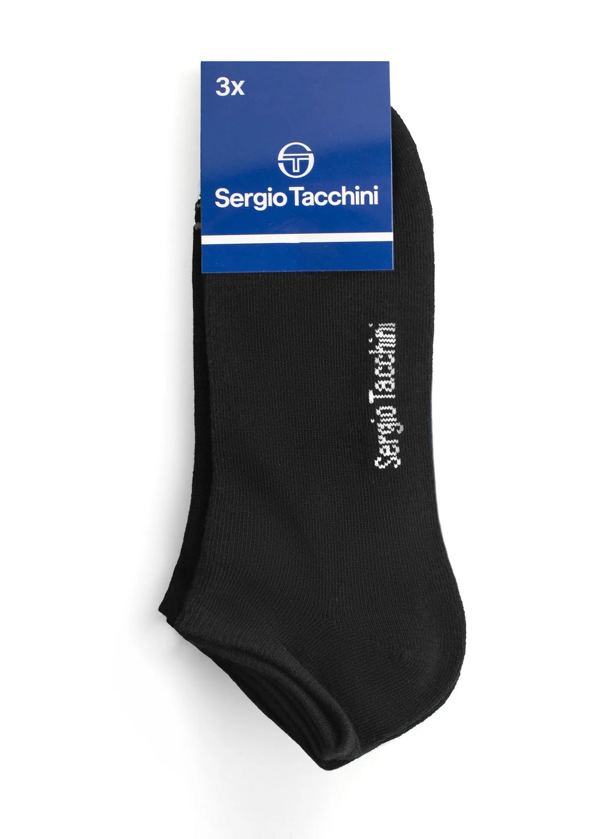 Sergio Tacchini 1007 stopki sportowe, 3 pary czarne