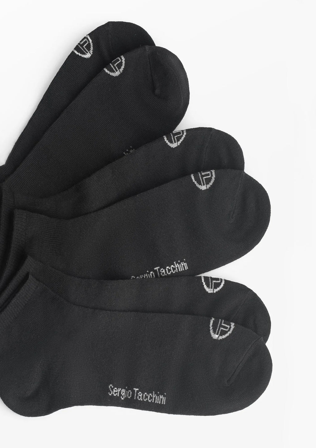 Sergio Tacchini 1007 stopki sportowe, 3 pary czarne