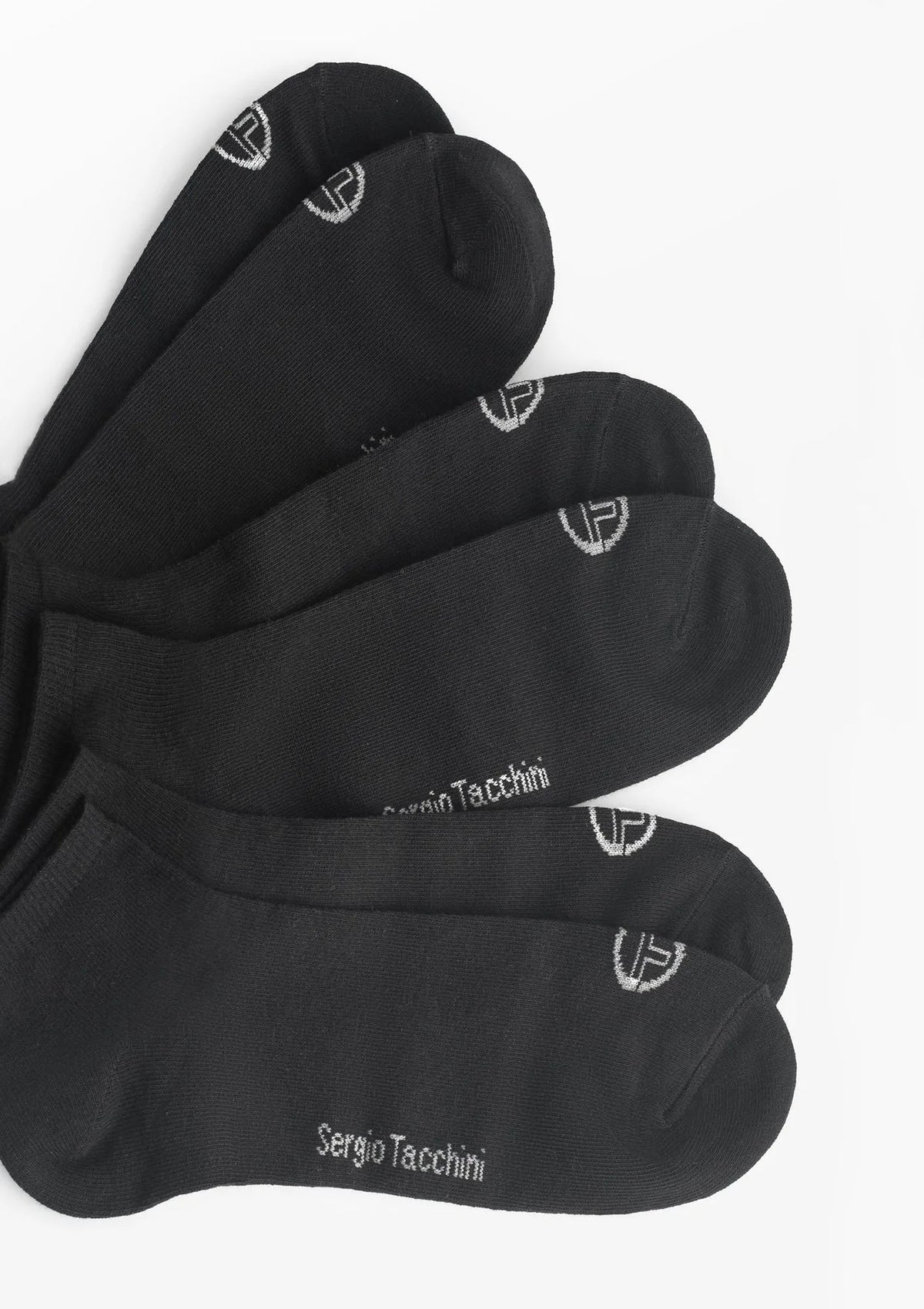 Sergio Tacchini 1007 stopki sportowe, 3 pary czarne