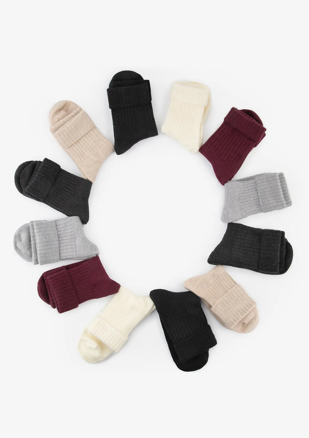 Skarpetki merino bezuciskowe Cerber Art. 1319 szare