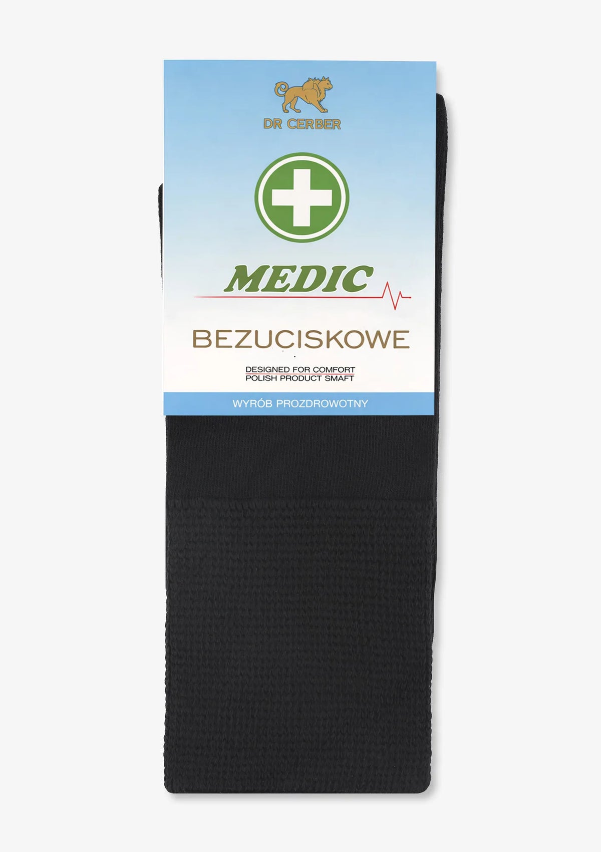 Cerber Miedic skarpety bezuciskowe bawełniane dla diabetyków