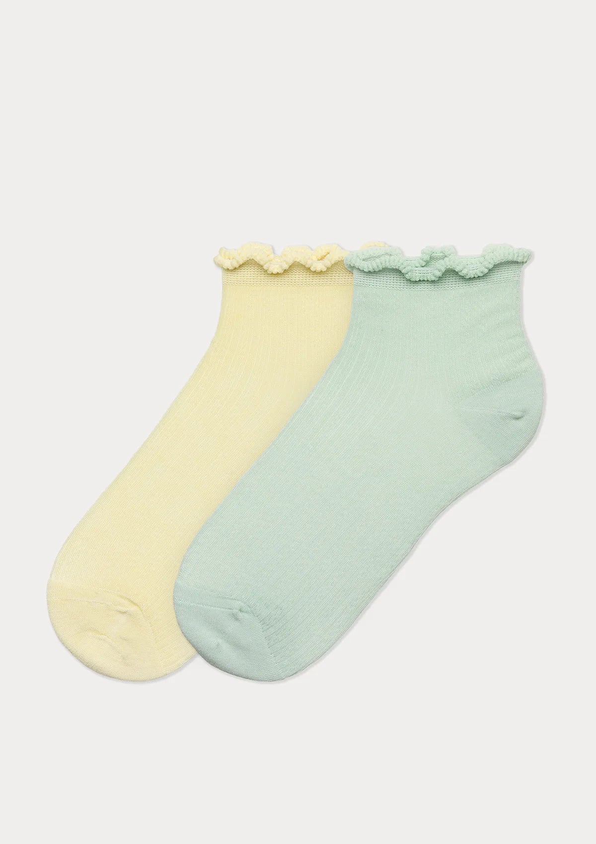 Skarpetki damskie Legs G25 żółty, jedwab, 4 pary