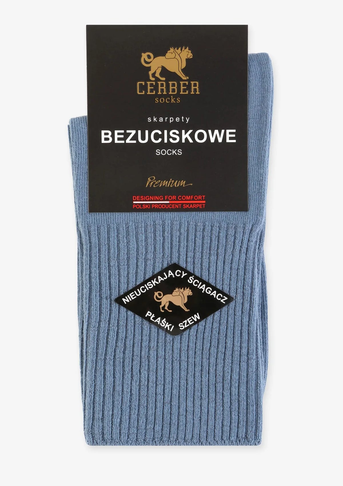 Bezuciskowe skarpety Cerber Premium Art.0176