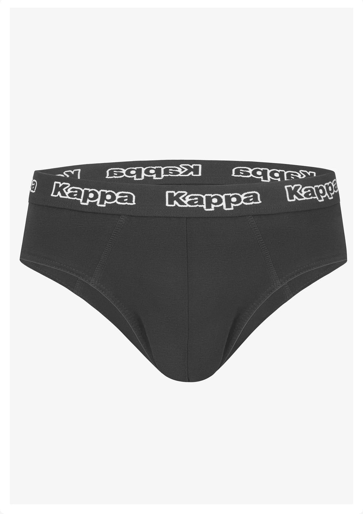 Slipy męskie klasyczne Kappa K1121 z logo w pasie, 3 pary