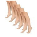 Legs 743 stopki taktelowe beżowe 4 pary, rozmiar 41-43