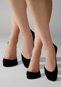 Legs 730 Laser Cut stopki bezszwowe cienkie, 2 pary czarne