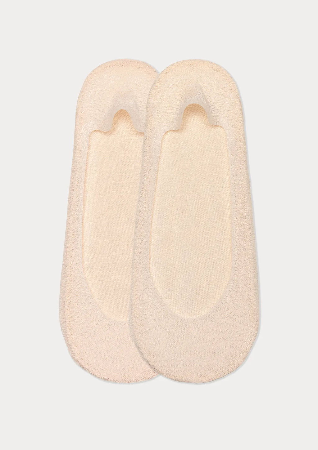 Stopki Legs 734 Ballerina z silikonem, 2 pary beżowe