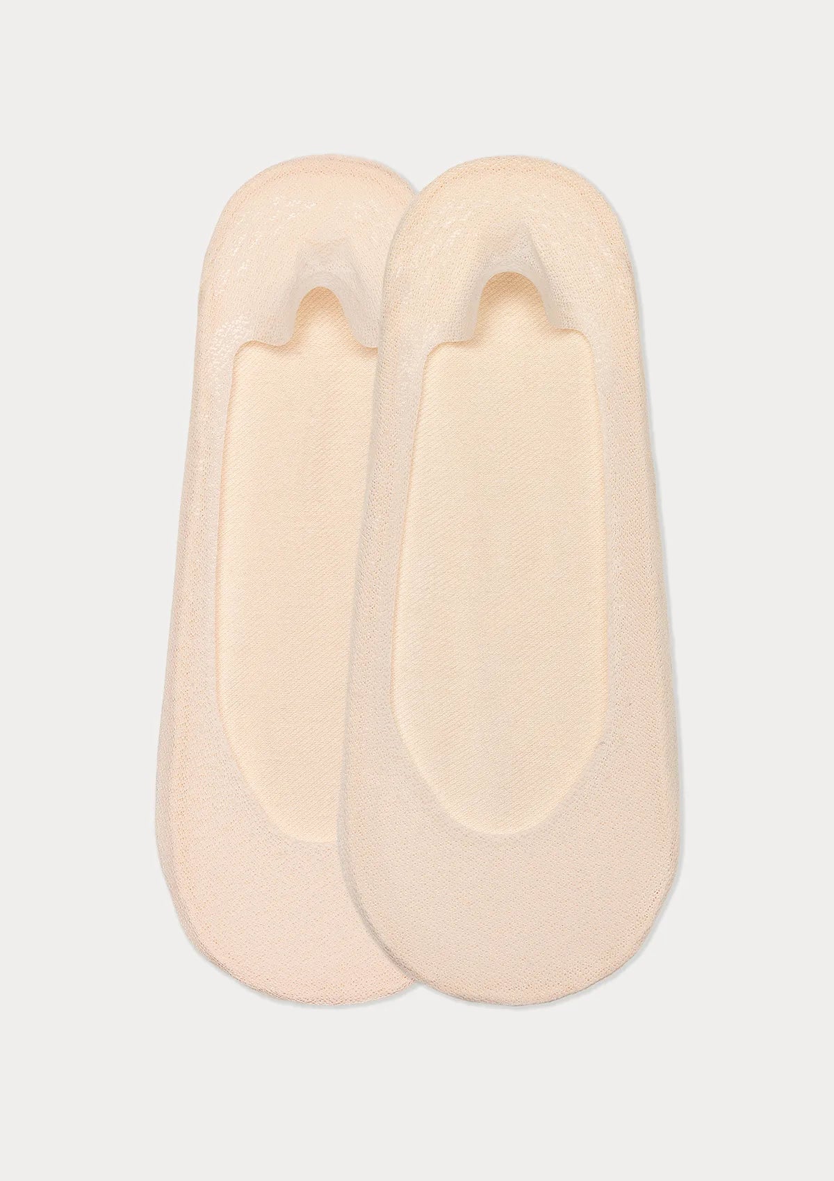 Stopki Legs 734 Ballerina z silikonem, 2 pary beżowe