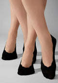 Legs 727 Laser Cut stopki do balerinek, 2 pary czarne