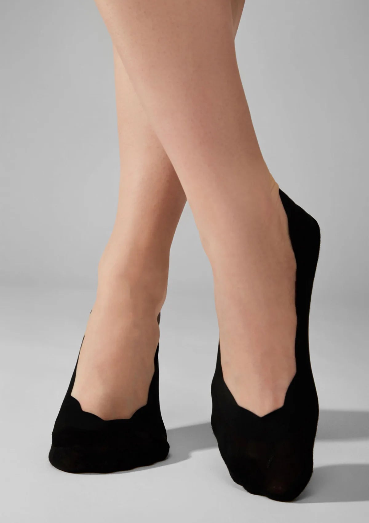 Legs 727 Laser Cut stopki do balerinek, 2 pary czarne
