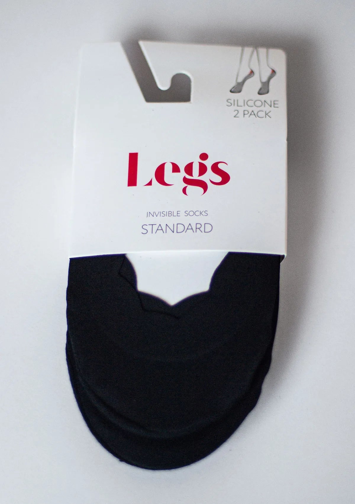 Legs 727 Laser Cut stopki do balerinek, 2 pary czarne
