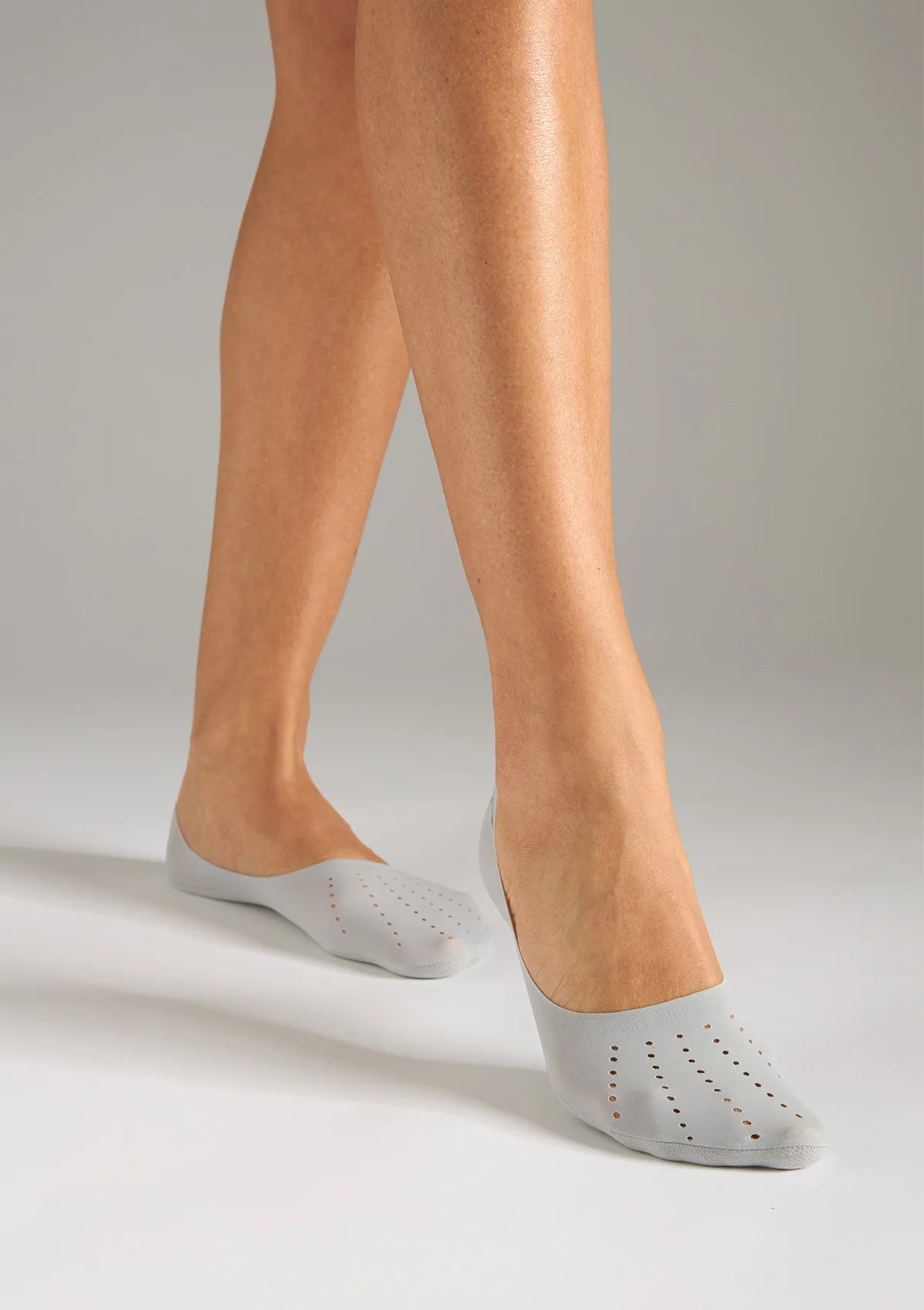 Legs 733 stopki z silikonem szare i zielone, 2 pary szary