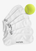 Stopki białe unisex Sergio Tacchini 1001, sportowy 3-pak z bawełny
