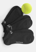 Stopki czarne unisex Sergio Tacchini 1001, sportowy 3-pak z bawełny