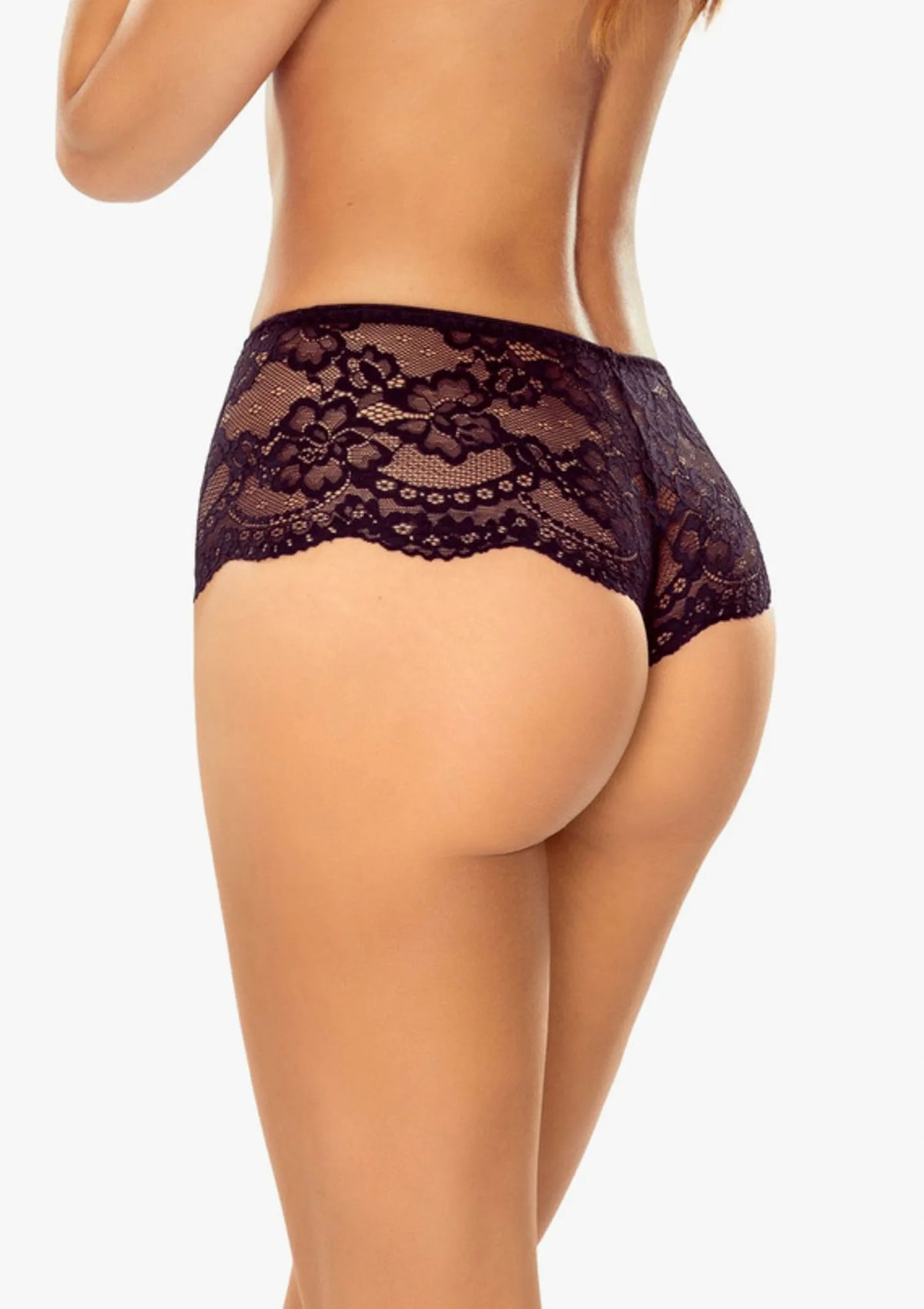 Lapinee Elif 5039 stringi koronkowe z wysokim stanem