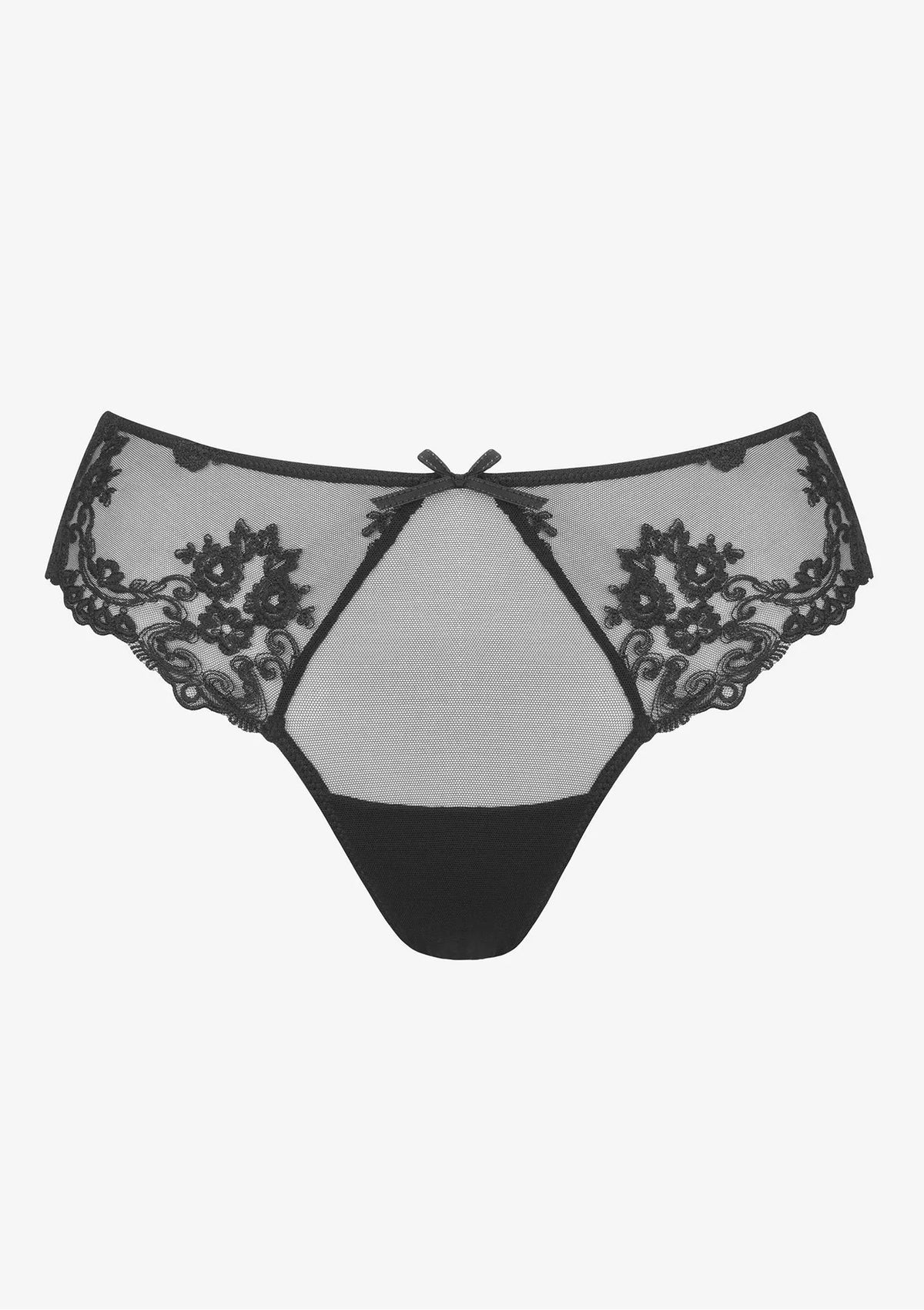 Stringi damskie Glam 1943 Sielei – z eleganckiej koronki i tiulu