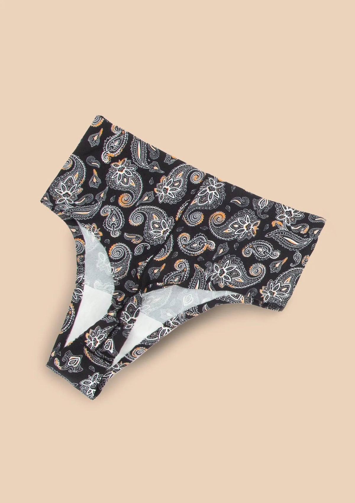 Stringi Julimex Paisley String Maxi z wysokim stanem