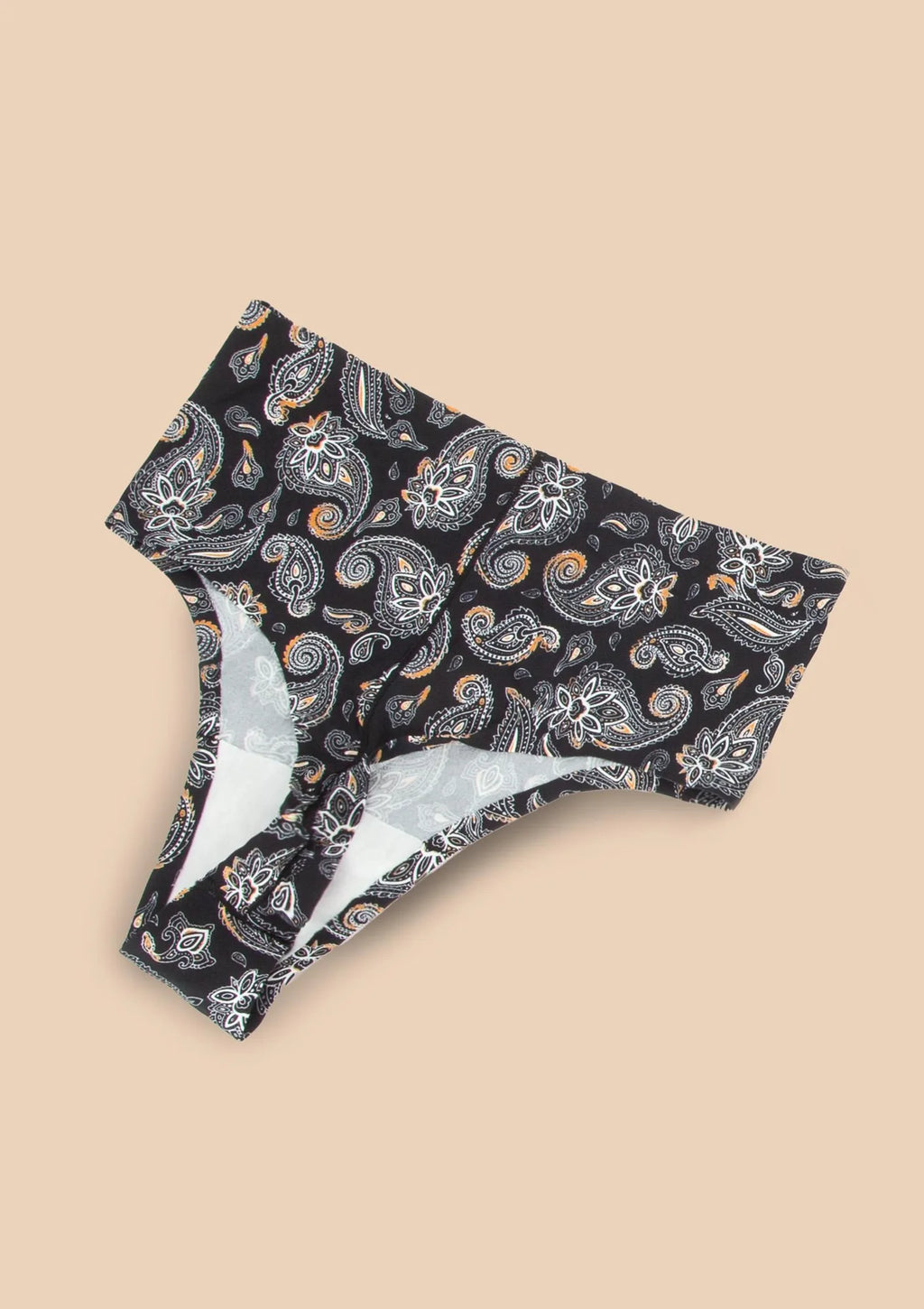 Stringi Julimex Paisley String Maxi z wysokim stanem