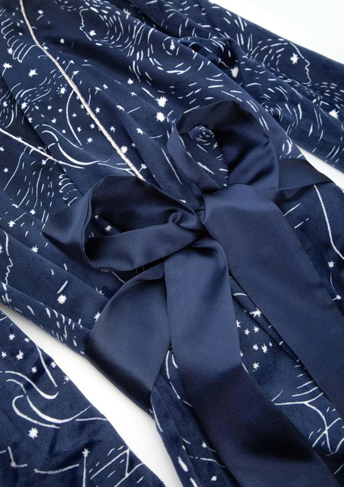 Key LGL 911 długi szlafrok damski z Velvet Fleece