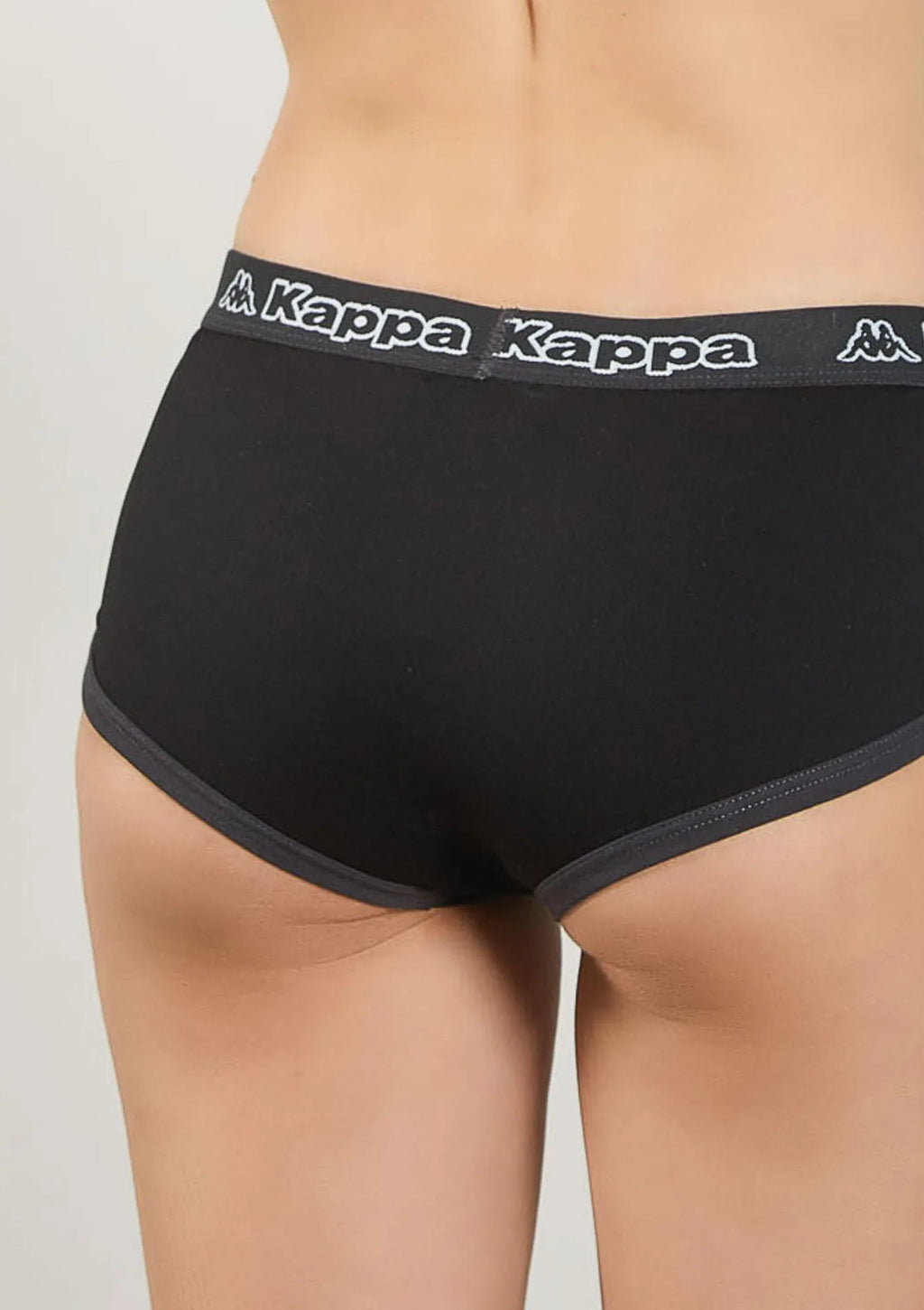 Kappa K2170 szorty damskie sportowe z logowaną gumą