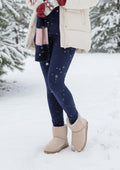 Termiczne legginsy Key LXL 729 Hot Touch z miękkim pasem